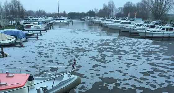 Winterstalling bij de Driesprong Yachtcenter